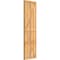 Ekena Millwork Framed Board-n-Batten Shutters w/Z-Bar, Rough Sawn Western Red Cedar, 21 1/2W x 72H, PR RBF06Z21X072RWR - alternate 2